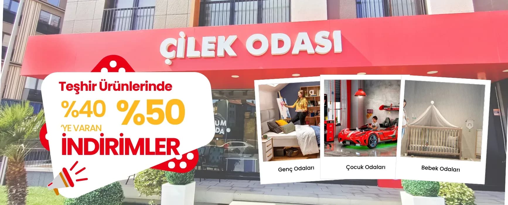 Teşhir Ürünlerinde %40 %50'ye Varan İndirimler